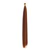 Long Straight Bulk Hair Synthetic 22 Inch Bone Straight Braiding Hair Crochet Braids for Black Woman
