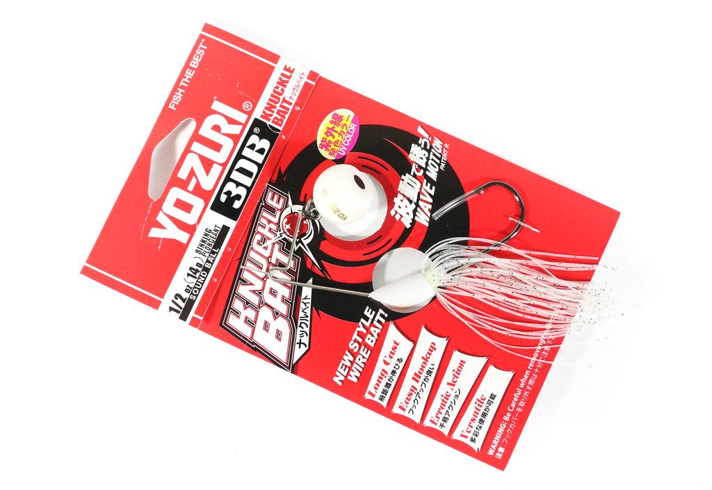 Yo Zuri Duel 3DB Knuckle Spinnerbait 1/2 Oz Sinking Lure R1302-PSH (4294)