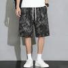 Men's Plus Size Print Casual Shorts – Elastic Waist Drawstring Loose Fit Summer Shorts (5XL-11XL)