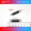 1.0mm Yellow Spring Steel Tension Spring with Hook Clamp for Mop Brake Binding Machine