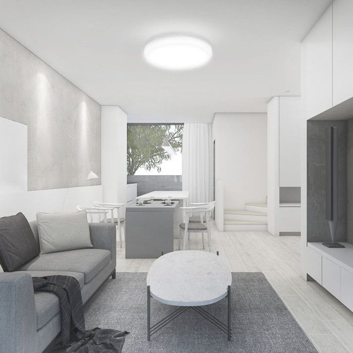 Hublot LED rond - V-TAC - TA-76161 - 18W - 1830 lm - IP44