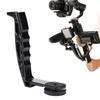Aluminum Alloy L Bracket Extended Single Handle Grip for Zhiyun Crane 2 DJI Ronin S Gimbal