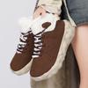 New Cotton Shoes, Autumn and Winter, Cotton-added Warm Fashion Casual Platform Shoes, Lace-up Shoes