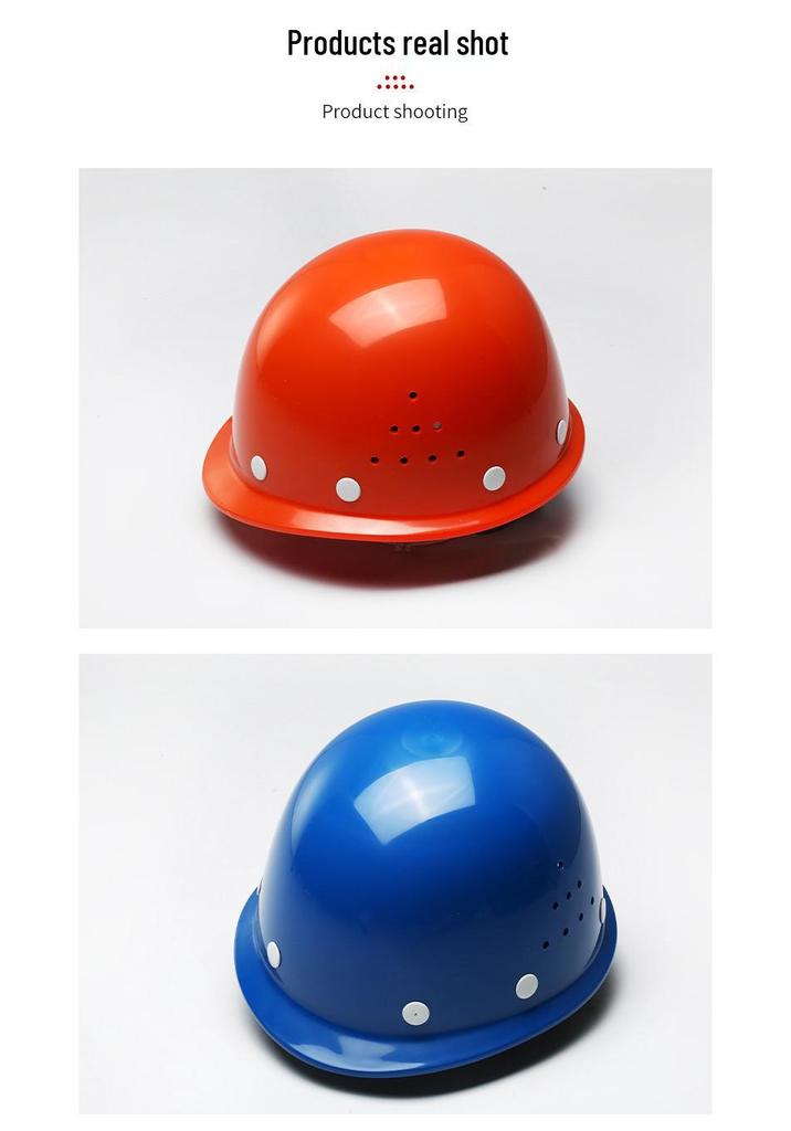 National Standard Breathable ABS Fiberglass Helmet with Logo Printing