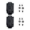 1/2Set Tactically Knife Holster Back Clip 360 Degree Rotating K Sheath Back Clip Belt Clip with Screws Easy To Carry