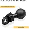 Motorcycle Phone Mount Adapter with 1” Ball, Rear View Mirror Mount for Secure Phone Holding, Compatible with RAM Mount & 1 Inch Ball Socket