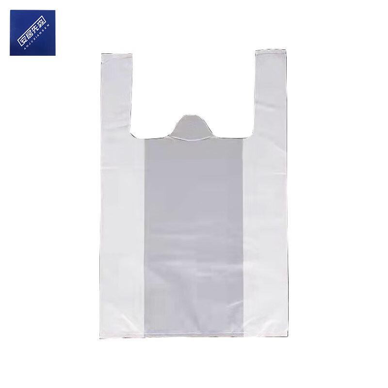 Anju Xiansen Eco-friendly Transparent Vest Handle Food Storage Bags