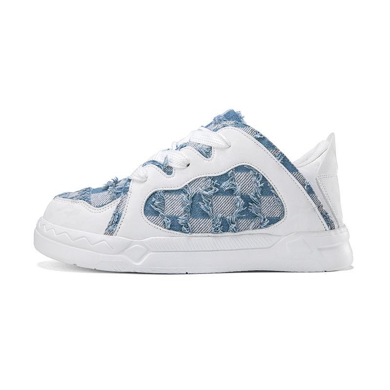 

Spring new low-top casual board shoes men s niche versatile sports couple shoes women 47 білий