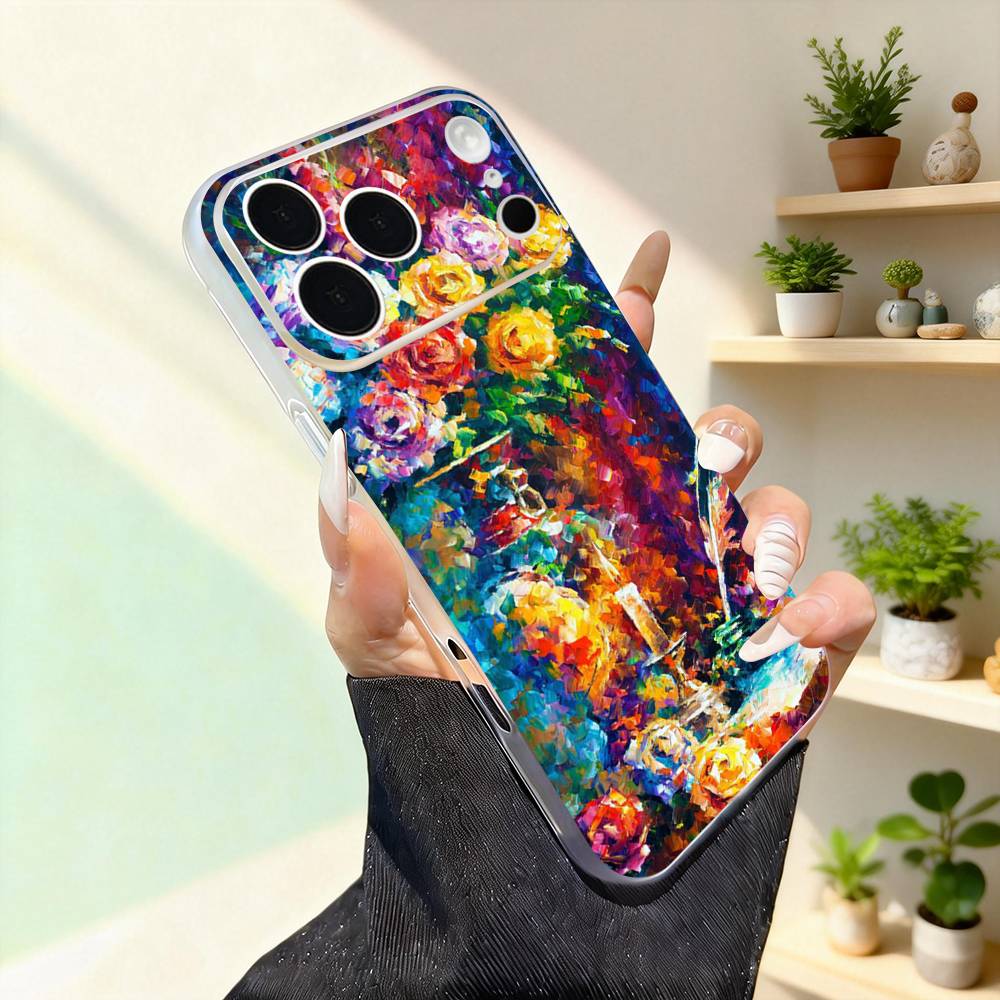 

L-Leonid A-Afremov Painting Phone Case For iPhone 17,16,15,14,13,12,11,Pro,Max,Plus,Mini,SE4,E Magnetic For Magsafe Wireless iPhone14Pro