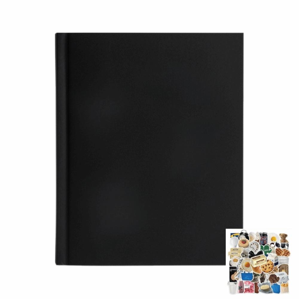 High Appearance Level Extra-Thick Notebook Extra-Thick Single-Sheet Notebook  Drafts Writing чёрный