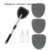 Telescopic Microfiber Car Window Cleaning Brush & Scraper