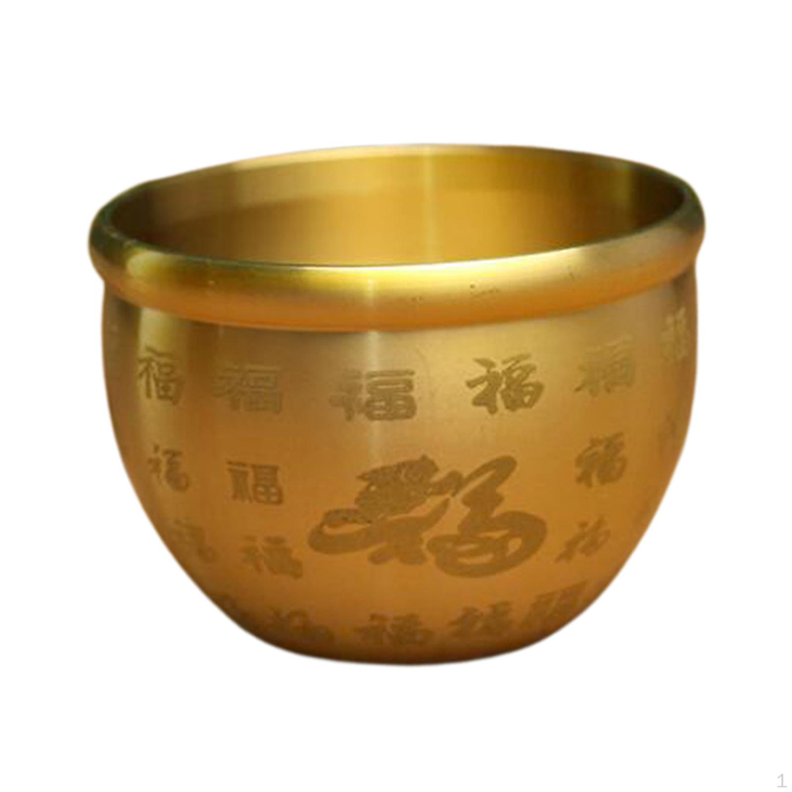 

Китайская денежная банка, рог изобилия, латунный цилиндр удачи для домашнего офиса, декор, подарок на год StyleA