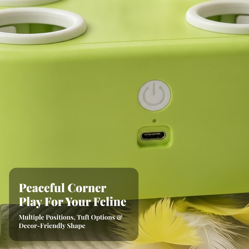 Interactive Cat Toy Motorized Electric Indoor for Kittens