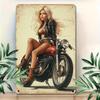 Vintage Tin Sign 8x12 inch Retro Wall Decor Metal Art for Home Bar Cafe