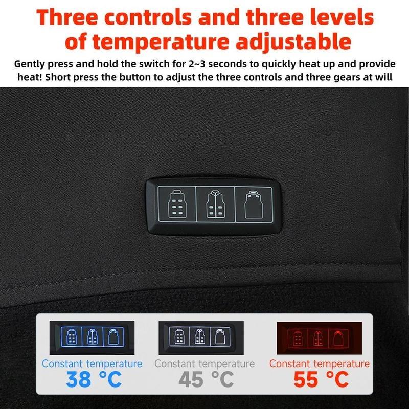 E 60557 Usb Heated Fleece Vest Smart Thermostat