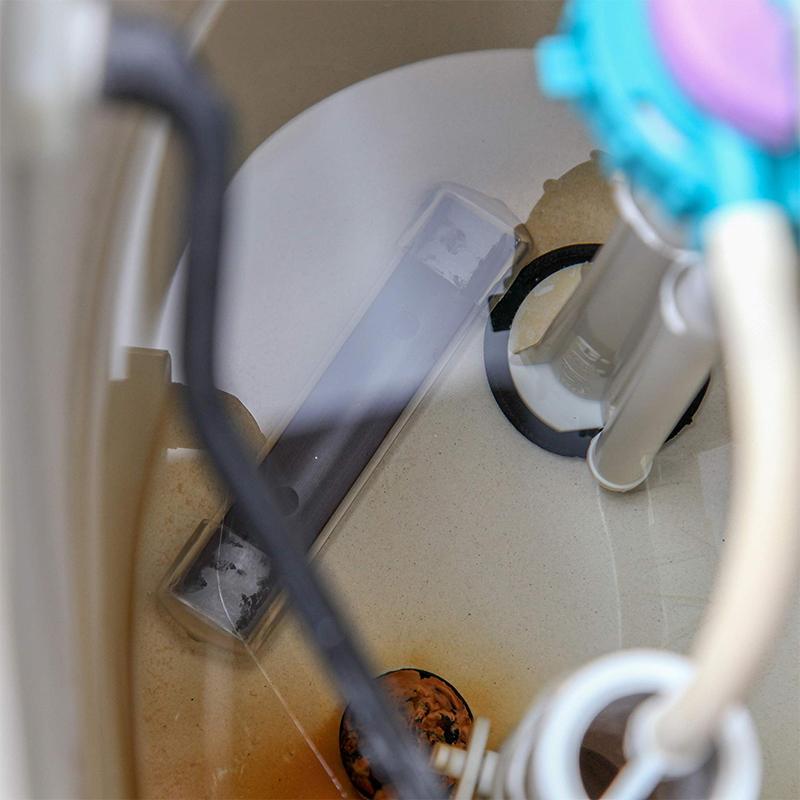 Magnetic Toilet Cleaner Household Toilet Cleaning Magnet Toilet Magnetic PC Plastic Pipe Bathroom Cleaner Toilet Bowl Cleaner