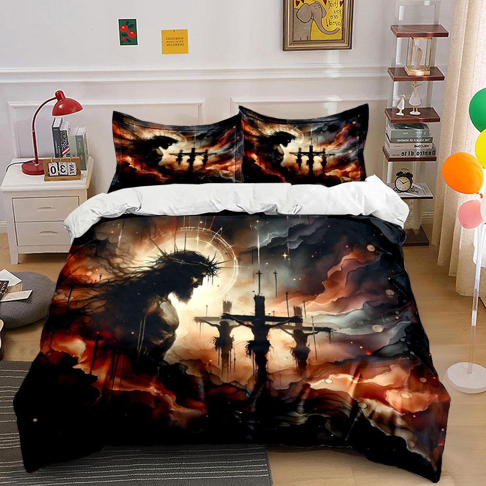 Ethereal Sacrament of Light Bedding sets Duvet covers Pillowcases(1* Duvet Cover 2* Pillowcases without duvet insert)