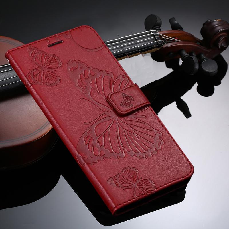 Kožené flip pouzdro pro Samsung Galaxy A12 A32 A42 A52 A72 A21S A51 A71 A01 A11 A31 A41 A70 A50 A30 S20 FE S21 Plus Ultra Motýlek Peněženka