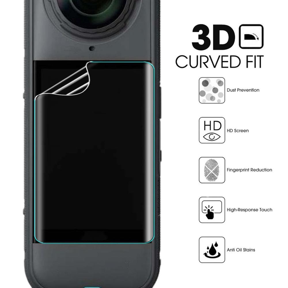 Hydrogel Film Screen Protector for Insta 360 X5 Ultra-HD Full Coverage Camera Accessories Screen Protective for Insta 360 X5