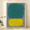 Mark Rothko Canvas Wall Art Mix of Colors Print Posters Picture Abstract Painting for Living Room Home Decor Mural Cuadros Gift