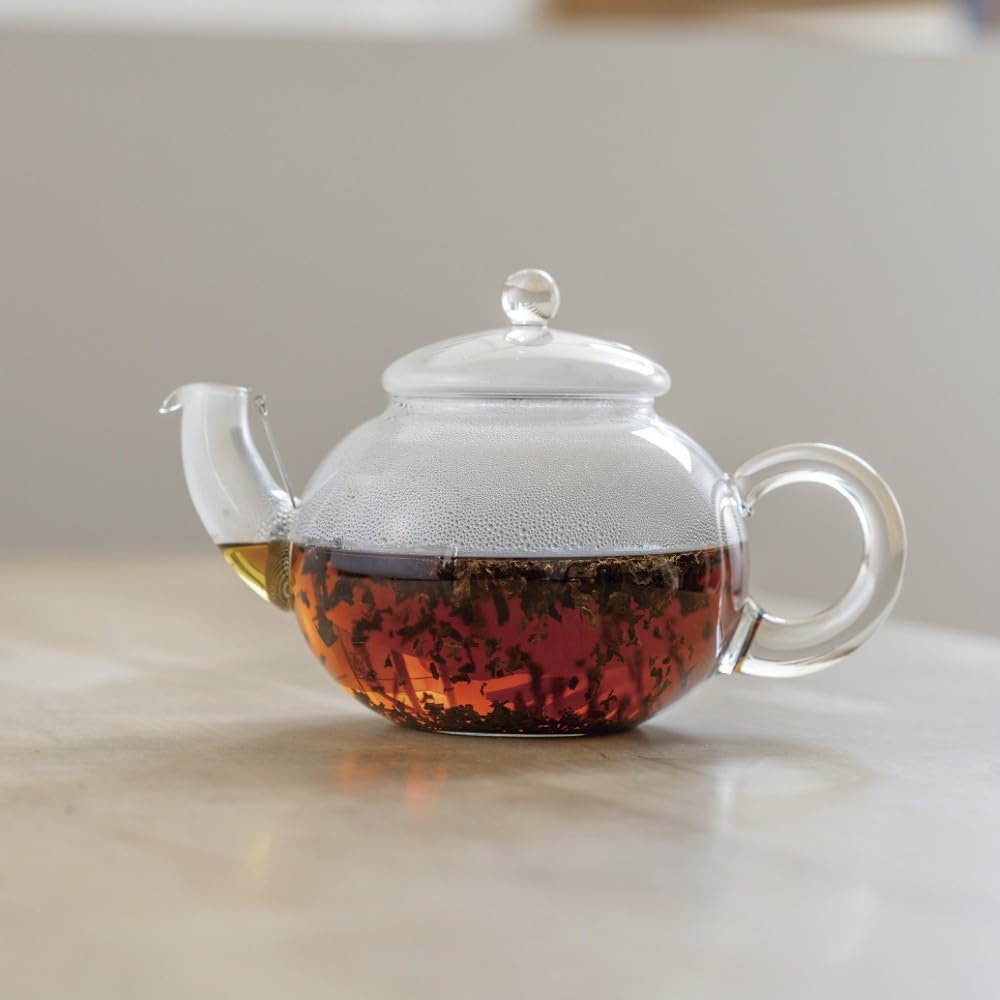 HARIO Jumping Teapot: "Jumping" is the Keyword for Deliciousness. Gift Wrapping Available. Model Number: JP-4-SV