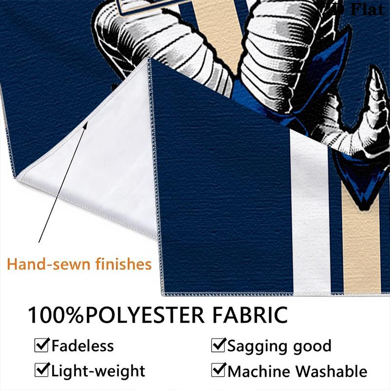 Los Angeles Rams Wall Tapestry Aesthetic Wall Hanging Printed Fabric Blanket Decorative Tapestries for Bedroom Living Room Home Decor
