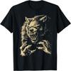 Werwolf Heult Vollmond T-Shirt