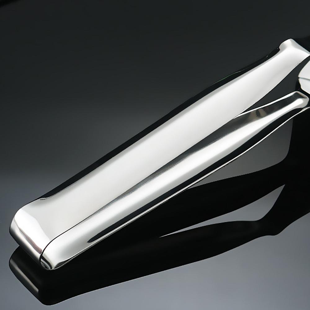 1PCS Mirror 304 Stainless Steel Steak Clip Household Kitchen Multi-functional Food Clip Barbecue Fried Fish Steak Shovel Pancake