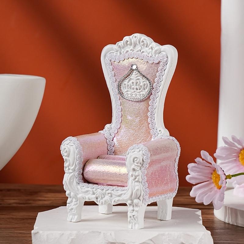 Multifunktionale Sofa-Figur Schmuck-Organizer Präsentationsständer und für Ringe Ohrringe Schmuckstücke Heimdekorationsbedarf