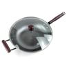 Master Chef Flat-Bottom Cast Iron Wok