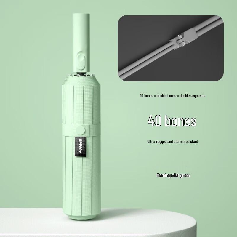 Beneath the Banana Tree Fully Automatic Folding Anti-UV Umbrella