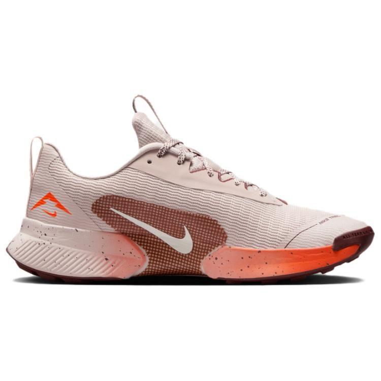 Nike Juniper Trail 3 Fabric Low Top Running Shoes Women's Sandstone Gray Pink FQ0902-602