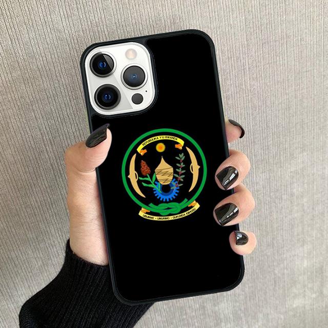 Ruanda Flagge Handyhülle Für iPhone 17 Air 15 16 16e Pro Max 11 12 13 14 Hülle Für apple Max Plus Hülle Fundas Schale