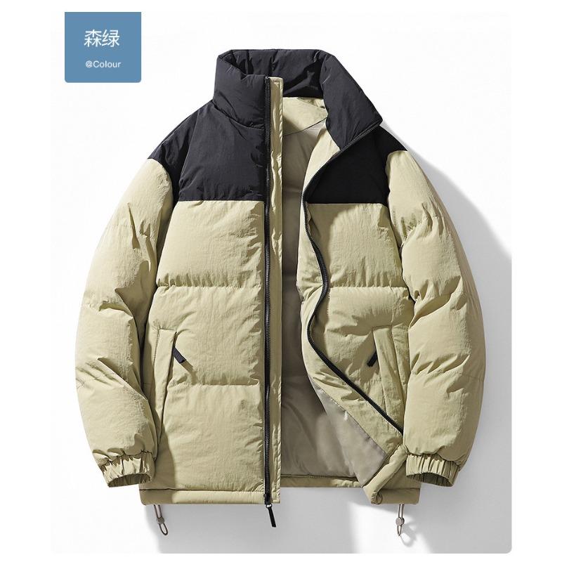 Men's and Women's Winter Cotton-padded Jacket Large Size Couple's Sports Trend Thickened Warm Bread Jacket