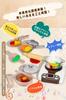 FlyCreat Play Kitchen Educational Toy Pretend Realistic IH Real Play Cooking 5 Colors of DIY Kitchen Gift for Boys and Girls Set, Set, - Play, Stove,