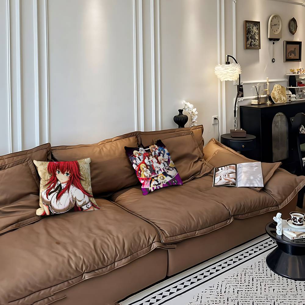 Anime H-High School DxD Față de pernă Husă de pernă pentru canapea Decorare cameră de acasă Cadou pentru copii