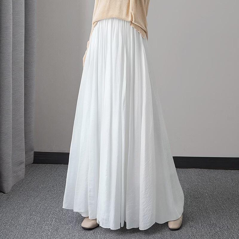 Sispeur High-Waist A-Line Maxi Skirt