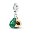 925 Sterling Silver Rainbow Sunflower Beads Animal Elephant Pendant Charms Fit Bracelet For Women