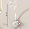 Suction Cup Lazy Hair Dryer Curling Wand Storage Rack Bathroom Toilet Punch-Free Bracket Straight Hair Storage Hair Dryer Rack