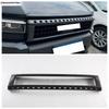 Front Upper Middle Grille Mesh Frame Panel Cover Trim For Toyota Land Cruiser Prado 250 LC250 2024 2025 ABS Chrome Accessories