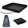 Portable Shower Pan Foldable Shower Base Outdoor Tent RV Camping Awning Shower Tray Outdoor Folding Pet Shower Base Camping Tent