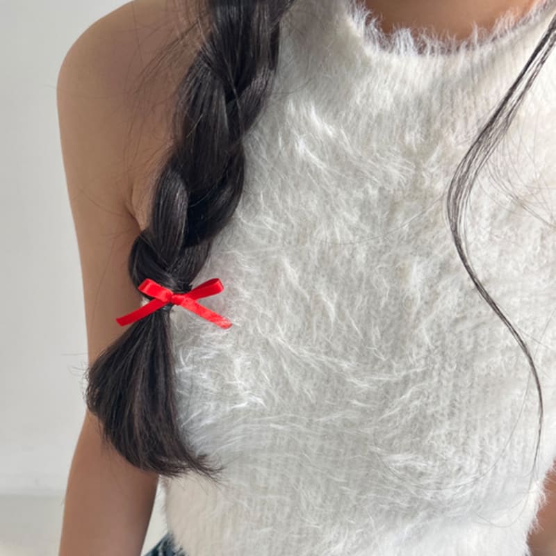 FANTASTIC PLANET [2SET] Petit Ribbon Hair Pin (5colors)