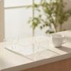Acrylic Napkin Holder Transparent Organizer Minimalist for Bar