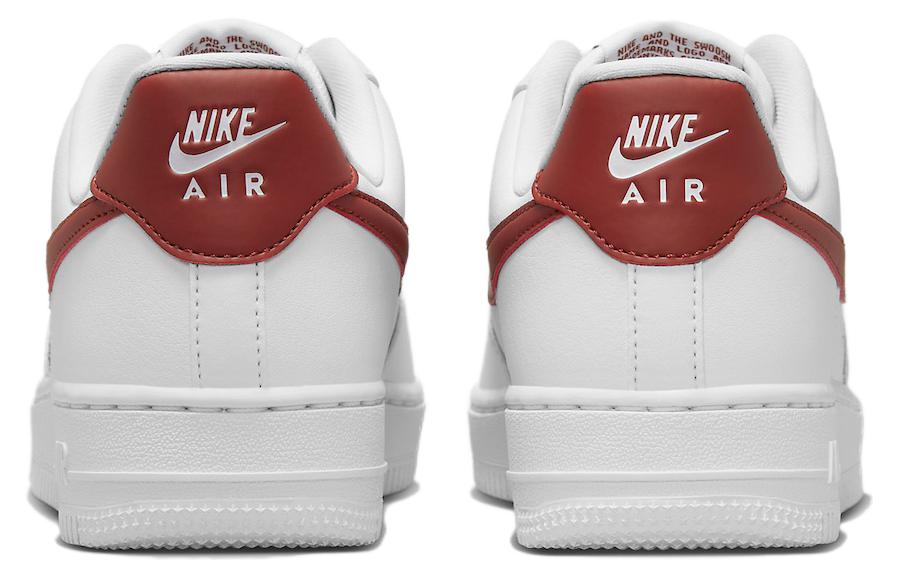 Women's Sneakers Nike Air Force 1 Low '07 White Rugged Orange (Women's) White/Rugged Orange