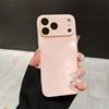 Fashionable Liquid Glass Case with Lens Film for Apple 17 Pro Max