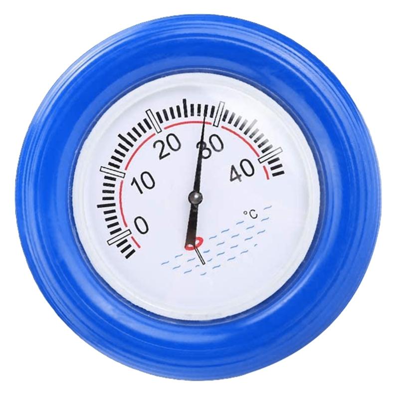 Spa Water Themometer Floating Pool Thermometer Large Centigrade Dial Plate Water Temperature Gauge Measuring Tool