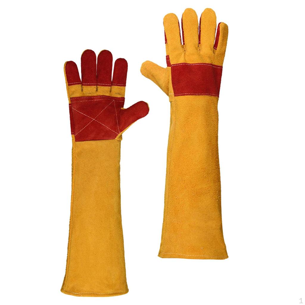 Luvas de manuseio de animais resistentes a mordidas multifuncionais couro PU rasgo animal de estimação para gato