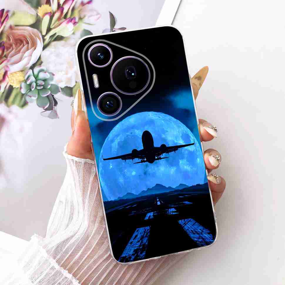 For Huawei Pura 70 Pro HBN-LX9 Case Luxurious Pattern Butterfly TPU Back Cover For Pura 70Pro+ 70 Pro Plus HBN-AL10 Phone Shell