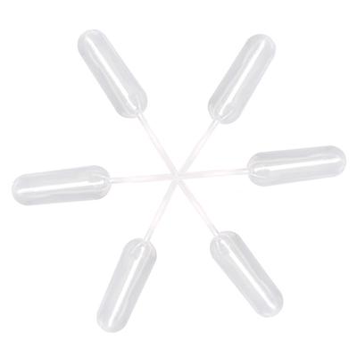 50 Stück/Set 4 ml Transparente Tropfer Strohhalm Tropfer Einweg Strohhalm Schul- und Labor-Unterrichtsmaterialien