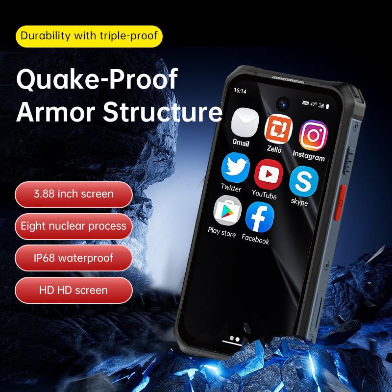 Maxo6 Mini Android Smart Phone: Quad-Core, Three-Proof, Google Play Store, Hot New Model